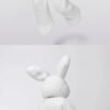 Little E Bunny Plush Figurine – Trendy Collectible Plush Doll & Cute Desk Decor