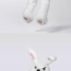 Little E Bunny Plush Figurine – Trendy Collectible Plush Doll & Cute Desk Decor